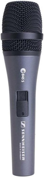 Sennheiser E845S Supercardioid Dynamic Vocal Microphone Bundle