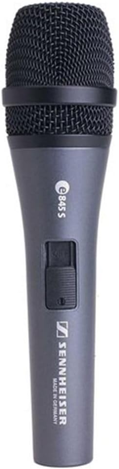 Sennheiser E845S Supercardioid Dynamic Vocal Microphone Bundle