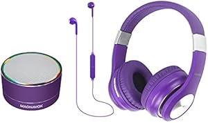 Magnavox MBH572-PL 3-in-1 Bluetooth Combo Pack - Purple — main product image