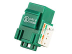 Monoprice 105380 Cat6 Punch Down Keystone Jack - Green