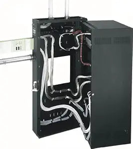 Middle Atlantic DWR-35-22PD 35-Space Wall Mount Rack