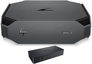 HP Z2 G5 Mini i7 Workstation D6000 Dock