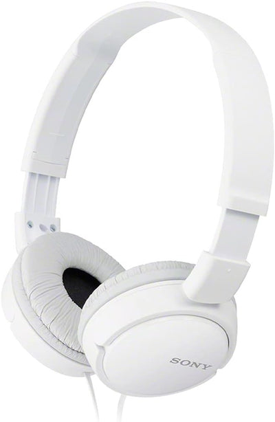 Sony MDRZX110/WHI ZX Series Wired On-Ear Headphones