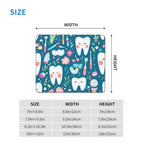 Cute Tooth Fairy Dental-Themed Desk Mouse Pad with Non-Slip Base