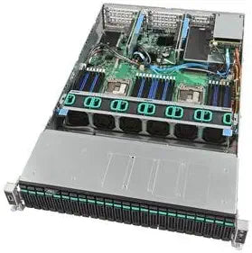 Intel R2224WTTYSR Server System: 2U Rack, Dual Xeon Support, DDR4