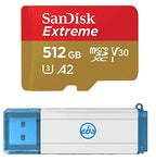 SanDisk 512GB_TF_Extreme_R3 Micro Extreme Memory Card for Samsung