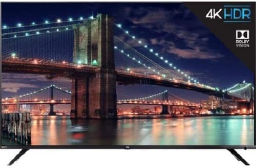 TCL 55R617 55-Inch 4K Ultra HD Roku Smart LED TV - 2018 Model — main product image