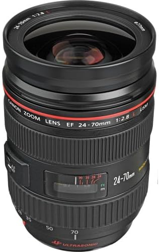 Canon 8014A002 EF 24-70mm f/2.8L USM Zoom Lens Renewed