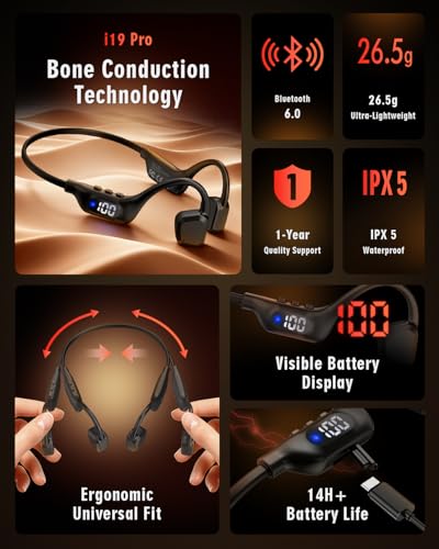 Arciea Bone Conduction Open-Ear Wireless Sport Headphones — main product image