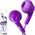 JVC HAF160V Gumy Violet In-Ear Headphones