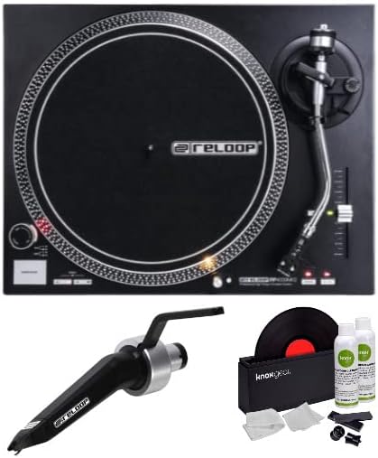 Reloop concorde RP-4000 mk2 Turntable Bundle, Ortofon Stylus, Cleaner Kit