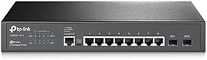 TP-Link T2500G-10TS Gigabit Managed Switch — main product image
