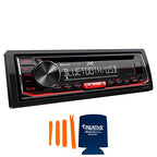 JVC KD-T720BT Bluetooth CD Receiver with Alpine Speakers