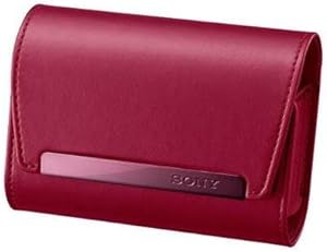 Sony LCS-HH/R Cyber-shot Camera Carrying Case - Red — main product image