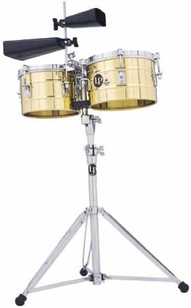 Latin Percussion LP272-S Timbal Stainless Steel Set