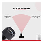 Sigma 30mm f/1.4 Contemporary Lens - Canon EF-M Bundle