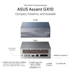 ASUS Ascent GX10 GB10 AI Supercomputer Desktop