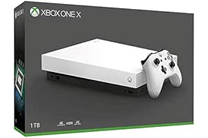 Microsoft Xbox One X 1TB White Console Bundle