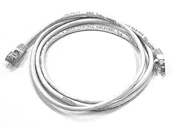 Monoprice 103433 5ft White Cat6 Ethernet Patch Cable — main product image