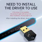 QLECMSGSW 5.0 Wireless Audio Transmitter and Receiver Dongle