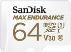 SanDisk SDSQQVR-064G Max Endurance 64GB MicroSD Card