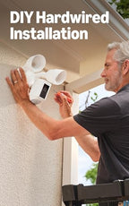 Ring Floodlight Cam Wired Plus Outdoor Security Camera