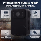 ASHATA Explosion-Proof 1080P Infrared Body Camera