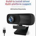 DDYYDS 4K Ultra HD Webcam with 120° Wide-Angle Lens