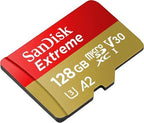 SanDisk SDSQXA1-128G-GN6MA 128GB Extreme MicroSD Card 2-Pack GoPro