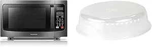 Toshiba EM131A5C-BS 1.2 Cu. Ft. Black Stainless Microwave