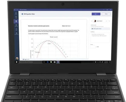 Lenovo 100e 2nd Gen (AMD) - 11" HD Laptop - 64GB eMMC (Renewed)