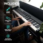 Korg C1AIRWBK 88-Key Digital Home Piano