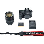 Canon 1897C009 EOS 6D Mark II DSLR Camera 24-105mm Lens Bundle Renewed