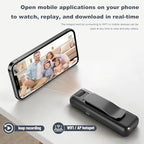 OQPECDP Mini Body Camera with 4K Night Vision