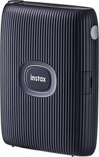 Fujifilm Instax Mini Link 2 Space Blue Smartphone Printer Bundle