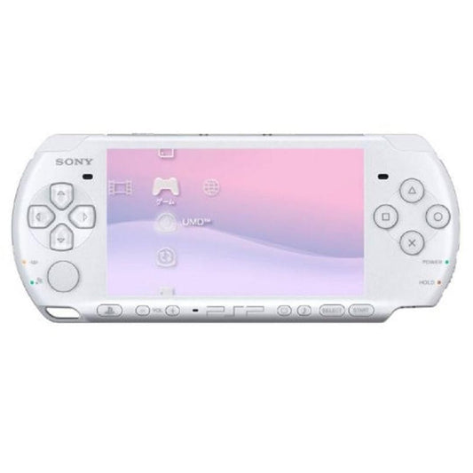 Sony 13306471 PSP Pearl White Bundle