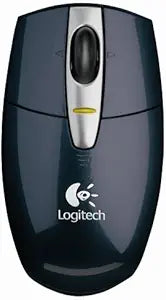 Logitech 931380-0403 V200 Black Cordless Mouse — main product image