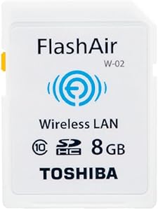 Toshiba SD-WC008G 8GB FlashAir SDHC Memory Card — main product image