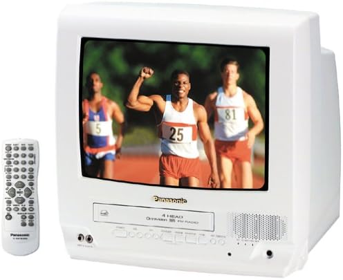 Panasonic PV-C1352W 13-Inch TV/VCR Combo White — main product image