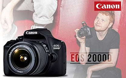 Canon 2727C002AA EOS Rebel T7 DSLR Bundle