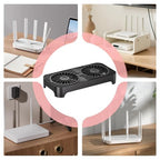 Generic Shock-Absorbing WiFi Router Cooling Base