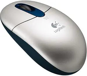 Logitech 931187-0403 Cordless Optical Mouse Silver — main product image