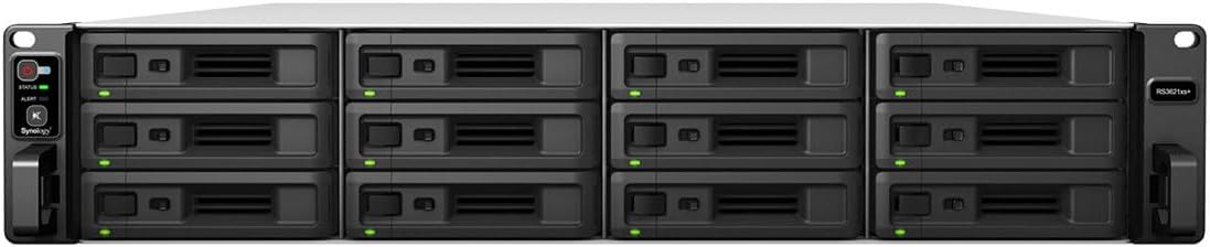 Synology RS3621XS+ 12-Bay RackStation NAS (Diskless)