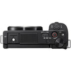 Sony E20SNILCZVE10BX6 ZV-E10 Vlog Camera with 18-105mm Lens Bundle