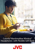 JVC HAFX35BTA Marshmallow Wireless Earbud Headphones - Renewed