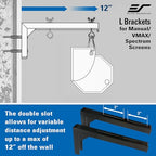 Elite Screens ZVMAXLB12-B 12