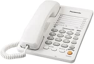 Panasonic KX-TS105W Corded Phone - White — main product image