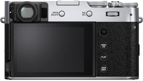 Fujifilm 16642939 X100V Digital Camera Silver Bundle