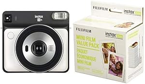 Fujifilm Instax Square SQ6 Instant Camera White Bundle