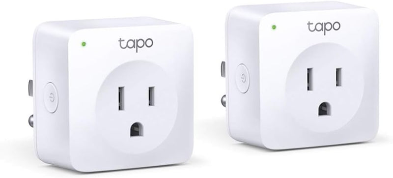 TP-Link Tapo P100 Smart Plug Mini 2-Pack: Alexa & Google Compatible — main product image